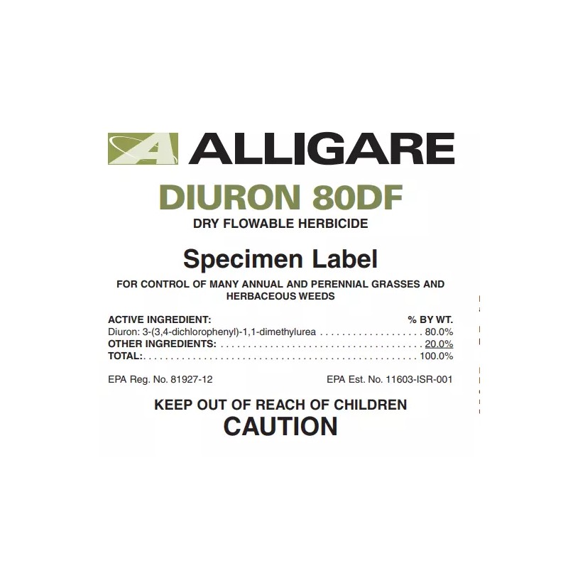 Alligare Diuron 80 DF Pre-Emergent Herbicide - 5 Lbs