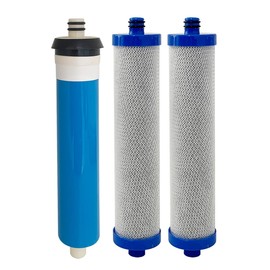 Reverse Osmosis Replacement Filter Set Compatible with Whirlpool WHER 12 & 18 RO System