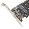M.2 NVMe SSD Adapter Card Double Side LED Indicator High