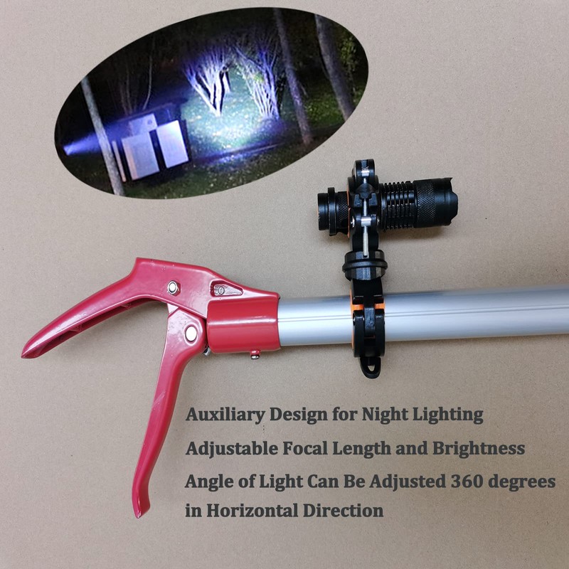 REAYEAXN 4.6-10ft Extendable Tree Pruner Long Handle Trimmer with Pole