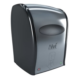 Solaris Paper D68001 Nvi Electronic Touchless Roll Towel Dispenser, Stainless Steel