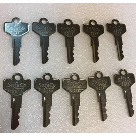 SafeCo Brands Keys for Allen Bradley Switches D018 SafeCo Brands (D018 Allen Bradley 10-Keys)
