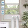 Air Jade Dual Hose Portable Air Conditioner Window Seal Kit,