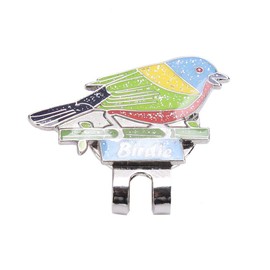 Vbestlife Golf Hat Clip Golf Ball Marker Cute Stainless Steel Golf Gift Magnetic Ball Marker for Women (Bird)