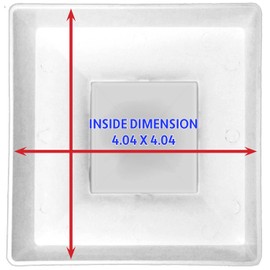 Jake Sales 4" Vinyl Post Cap GOTHIC Style Post Caps - Vinyl Fence Post Caps for 4" x 4" Vinyl Fence Post - WHITE PVC/Vinyl Fence Post Cap