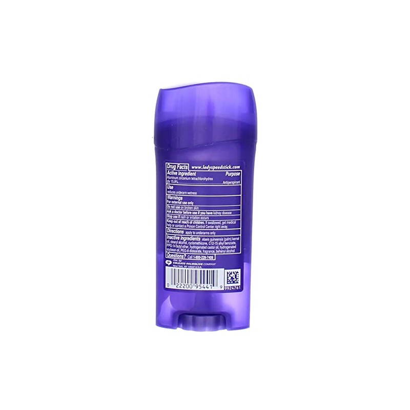 Lady Speed Stick Invisible Dry Shower Fresh Antiperspirant Deordorant 2.3