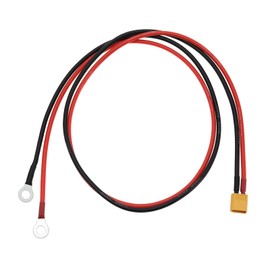 Create idea XT60 to O Ring Terminal Cable XT60 Male to O-ring Male Cable XT60 to O Ring Connection Wire Accessories for Remote Control Aircraft Toy Cars FPV Drone