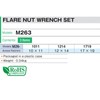 TONE Flare Nut Wrench Set M263, 3 Pieces
