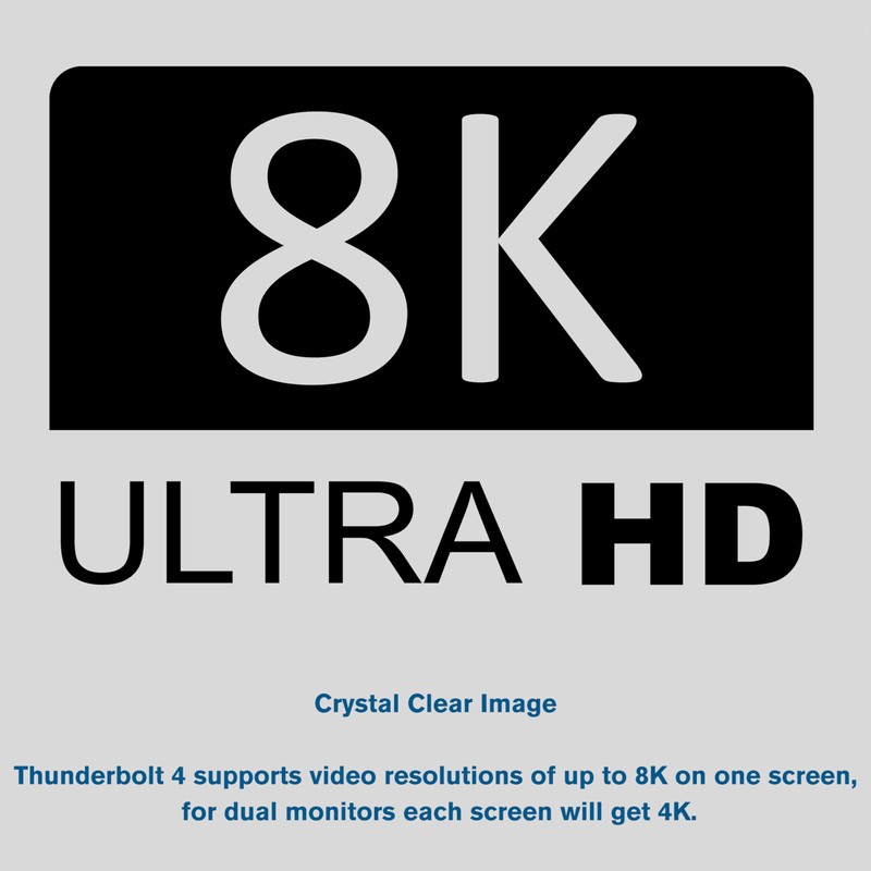 6ft (2m) Thunderbolt™ 4 USB-C® Active Cable (40Gbps)