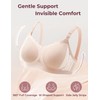 momcozy 4-in-1 Nursing Bra - Breathable Multifunctional Bra with Cooling