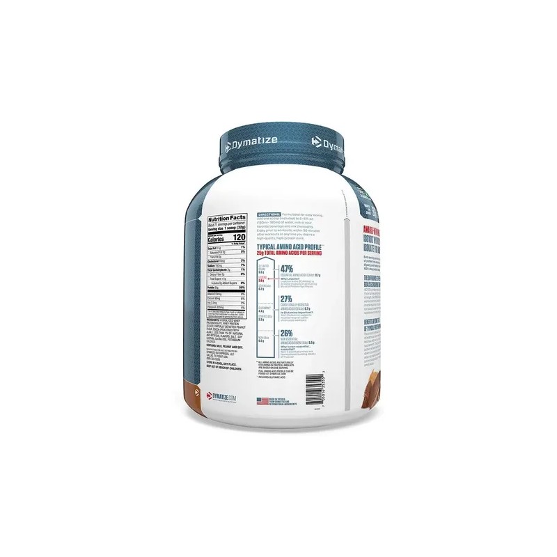 Proteina Iso 100 Dymatize Hidrolizada 5 Lbs Todos Los Sabore
