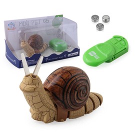 Tsiodot RC Snail Toy Realistic IR Remote Control Insect Car Vehicle Electric Animal Toy for Kids’ Birthday