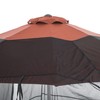Classic Accessories Water-Resistant 9 Foot Universal Round Patio Umbrella Insect