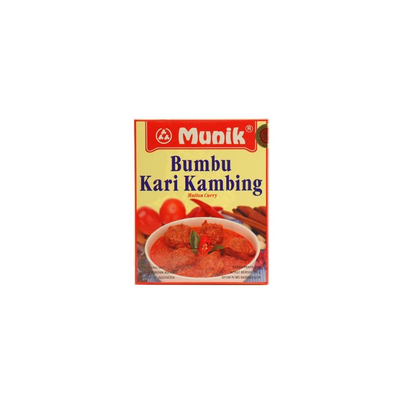 Bumbu Kari Kambing (Mutton Curry Seasoning) - 3.5oz (Pack of