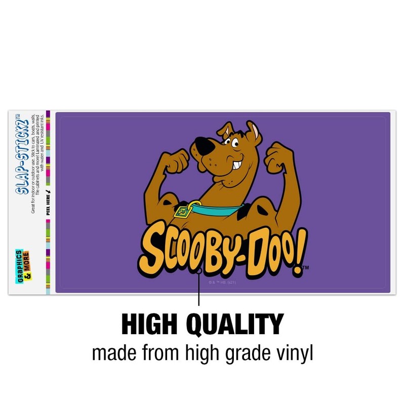 GRAPHICS & MORE Scooby-Doo Flex Automotive Car Window Locker Bumper