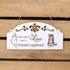 Sign Finnish Lapphund Decoration 20 x 10 cm - All