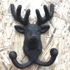 FTWDesign Stag Cast Iron Coat Hook
