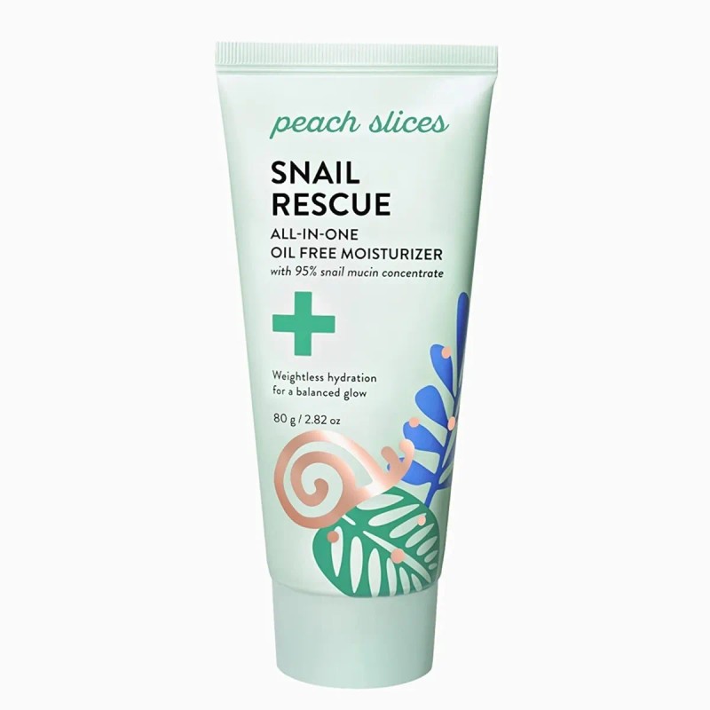 Peach Slices Snail Rescue -hidratante Todo En Uno Sin Aceite