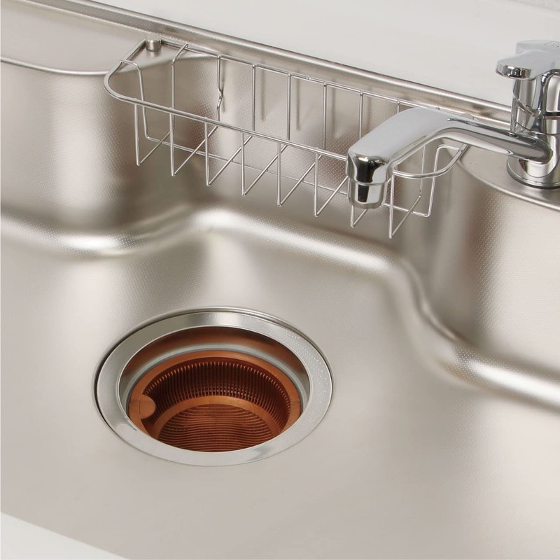 【Antibacterial Copper Ion】 Belca Made in Japan Drain Strainer with