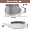 3Pcs Spoon Rest for Stove Top, 304 Stainless Steel Spoon