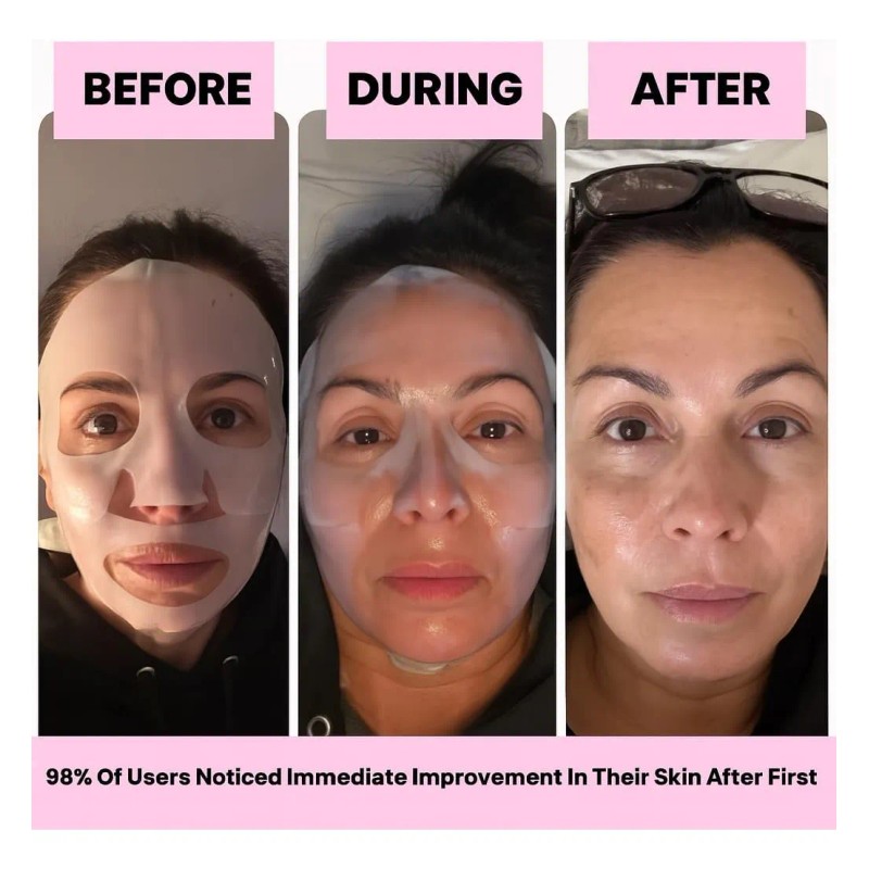 Set Mascarillas Bio Colágeno Hidratantes Intensas