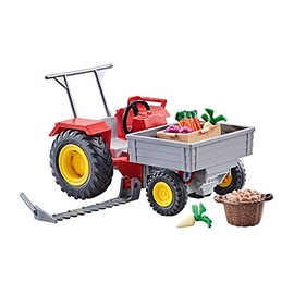 PLAYMOBIL 9831 Loading Tractor with Cutting Bar (Foil Packaging)