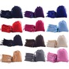 GELIMY 10PCS Soft Coloful Velvet Pouches Bag Jewellery Packing Drawstring