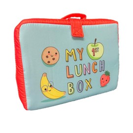 Lunchbox Playset with Matching Soft Toy Accessories Lunch Time Play Set Interactive Stuffed Animal Foods and Carrying Tote - 5 Piece Set