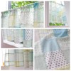 Sunny day fabric cafe curtain Rush width 100cm x length