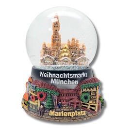 Souvenir Snow Globe Christmas Market Munich Bavaria Travel Souvenir Germany Gift Shake Ball |30074