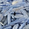 100 Grams Small Kyanite Long Tumbled Chips Polished Crushed Stone