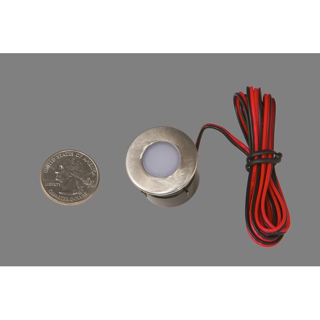 Highpoint Mini-Round LED Recessed Light - Brushed Stainless