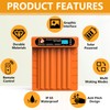 Automatic Chicken Coop Door Solar Powered, Extra Large Size, Anti-Pinch