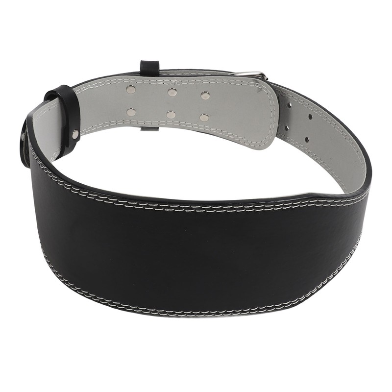 Weight Lifting Belt PU Leather Lumbar Back Support Thickened Powerlifting