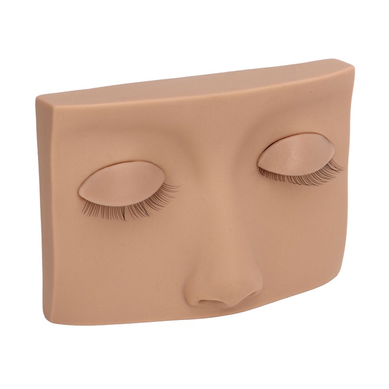 Lash Mannequin Head Removable Silicone Replacement Eyelash Mannequin Head for