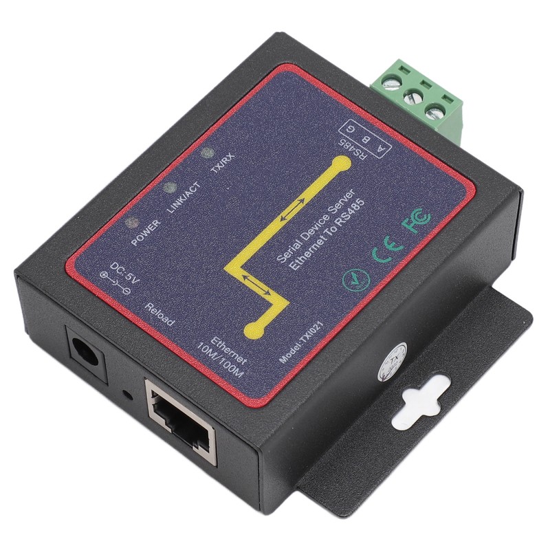 TXI021 RJ45 to RS485 Serial Network Adapter Industrial Grade TCP