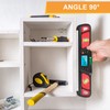Digital Protractor LCD Display Stainless Steel Magnetic Level Multifunctional Angle