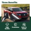 Front Flat Pillar Corner Garnish Cover Fit for 2016-2022 Honda