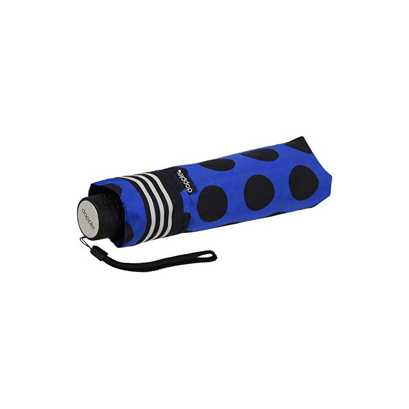 Doppler Fiber Havana Mix-Up Pocket Umbrella Blue, blue