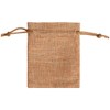 Lucky Monet 25/50/100PCS Burlap Gift Bags Wedding Hessian Jute Bags