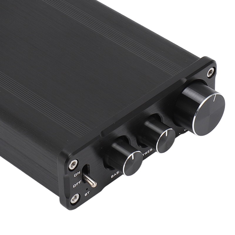 Bluetooth Power Amplifier HiFi Stereo Dual Channel HD Lossless Sound