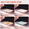 18'' Square Pizza Stone Baking Stone Cordierite Bread Stone for