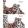 Tziharora Gymnastics Leotards for Girls,Ruffle Long Sleeve Leotards For Girls,Athletic