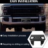 License Plate Frame Compatible with F250 F350 Super Duty 2023