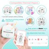 Memoking Mini Pocket Printer - T02 203dpi Bluetooth Thermal Printer,
