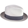 Bailey 1922 Craig Braided Fedora - Flint Gray/M