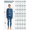 Merino.tech Merino Wool Base Layer Women Set - Heavyweight, Lite,