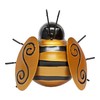 Set of 6 Metal Ladybird & Bee Garden Wall Art