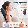 Boriwat Neck and Back Massager with Heat, 3D Kneading Shiatsu