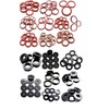 UKDD® 141pc Sealing Washer Set Rubber & Fibre Washer Assorted